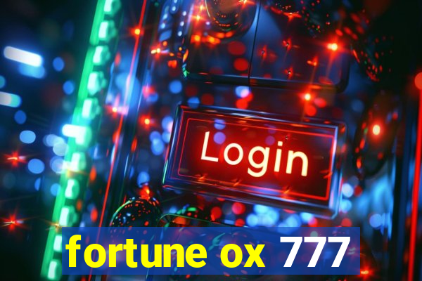 fortune ox 777